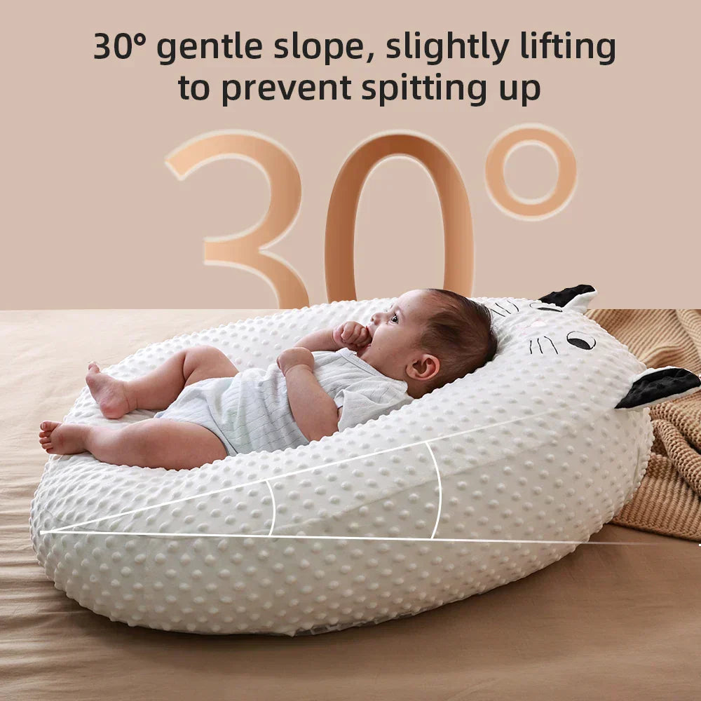 ComfyCuddle Nursing Pillow - Ergonomic Portable Breastfeeding Support