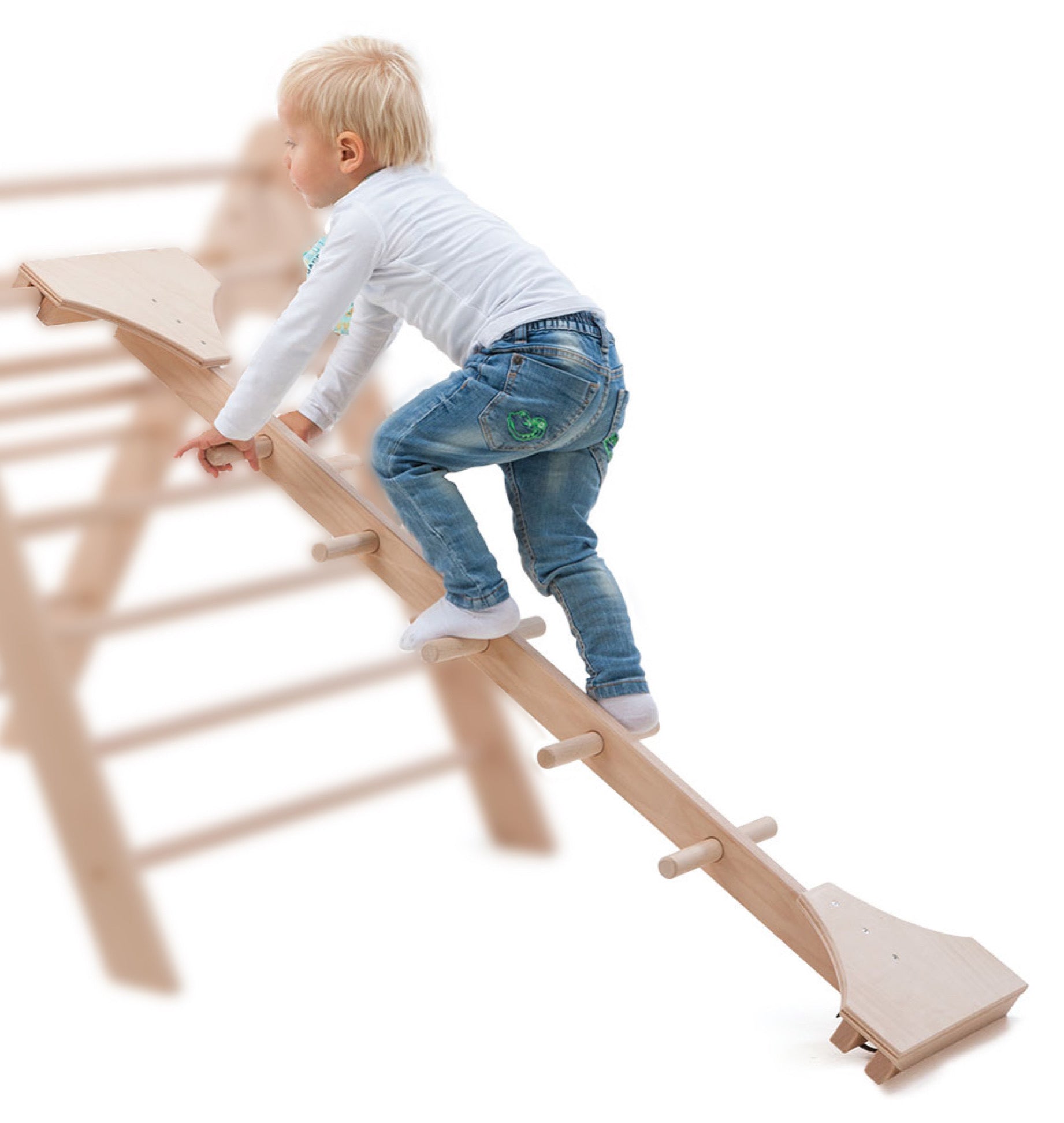 ClimbPlay Frame - Kids Climbing Frame with Beam
