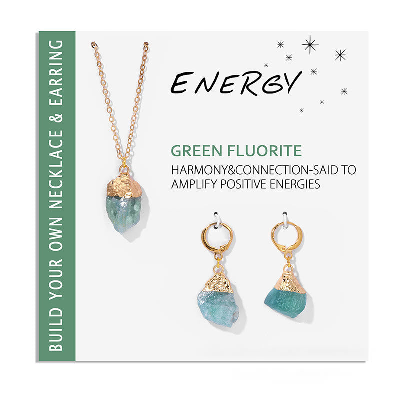 Elara - Crystal Necklace & Earrings Set for Women