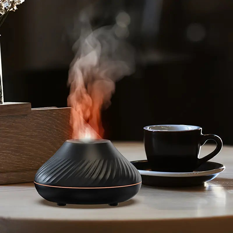 LumoMist Luxury Flame Aroma Diffuser