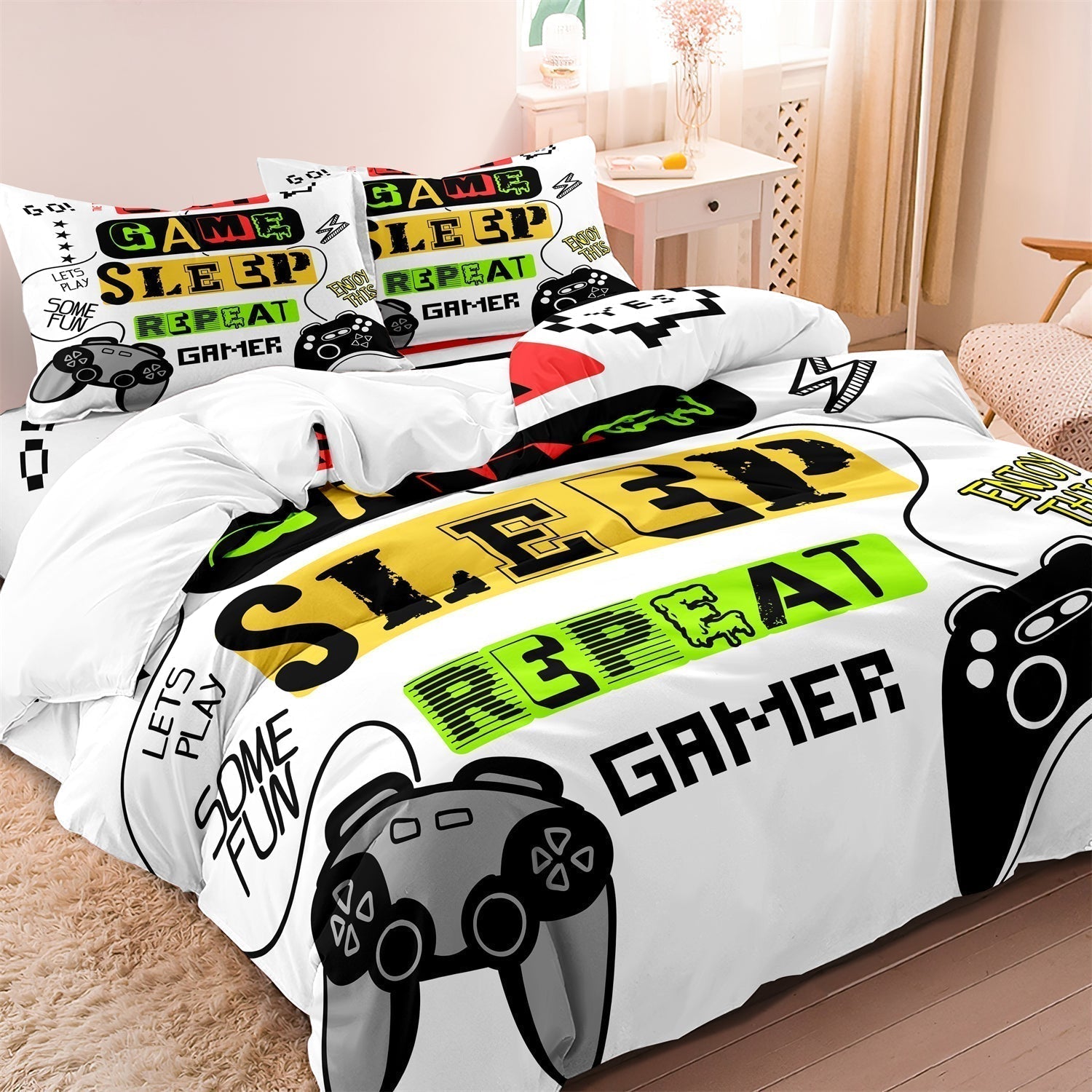 GameDreamer Duvet Cover - Adventurous Bedroom