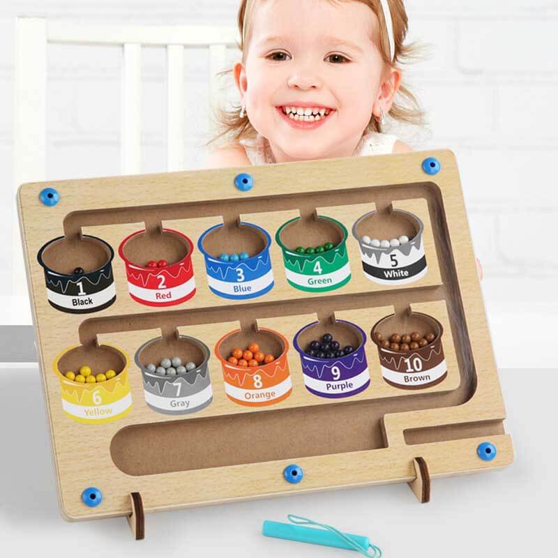 MagniTally Playful Magnetic Counting Puzzle for Kids