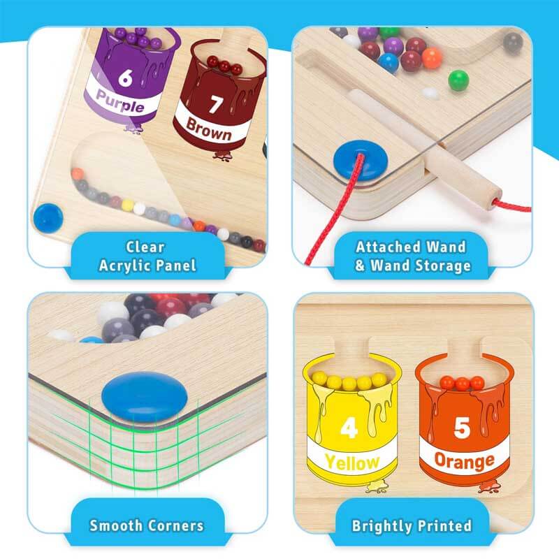 MagniTally Playful Magnetic Counting Puzzle for Kids
