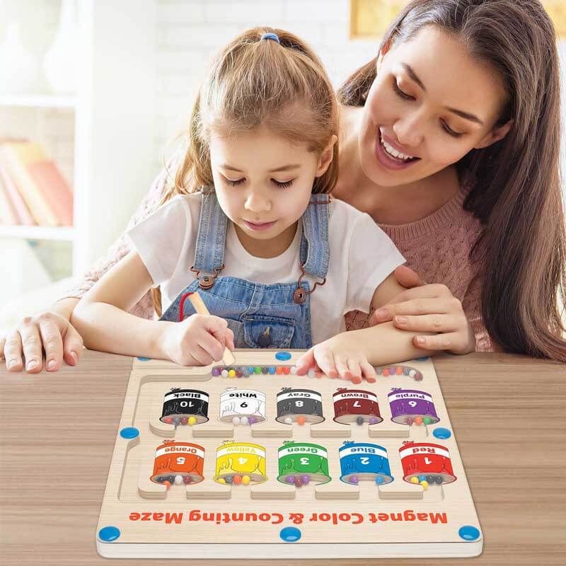 MagniTally Playful Magnetic Counting Puzzle for Kids