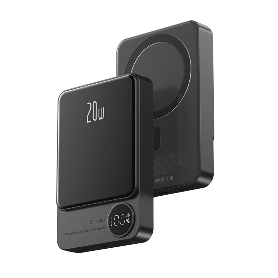 MagneticPulse Charger – Slim Magnetic Power Bank
