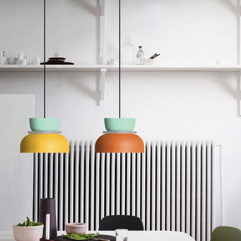 Macaron Pendant Lamp - Colorful Modern Ceiling Light