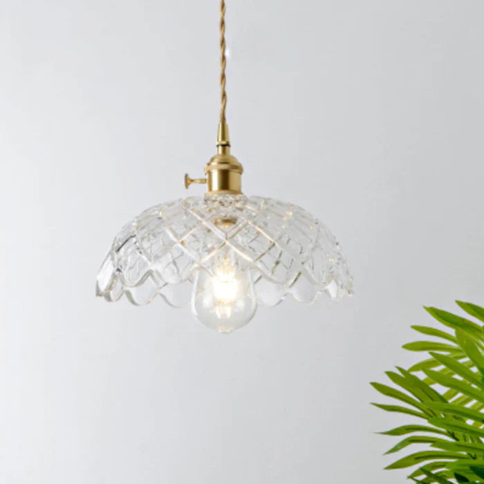OpulentGlow Pendant - Elegant Glass Pendant Light