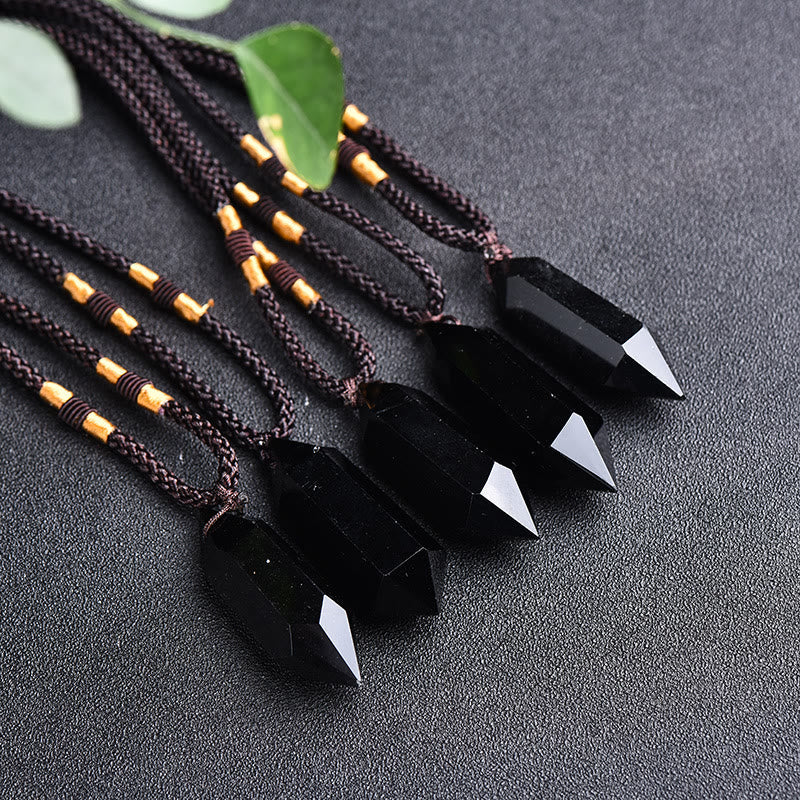 Natural Amethyst - Crystal Necklace