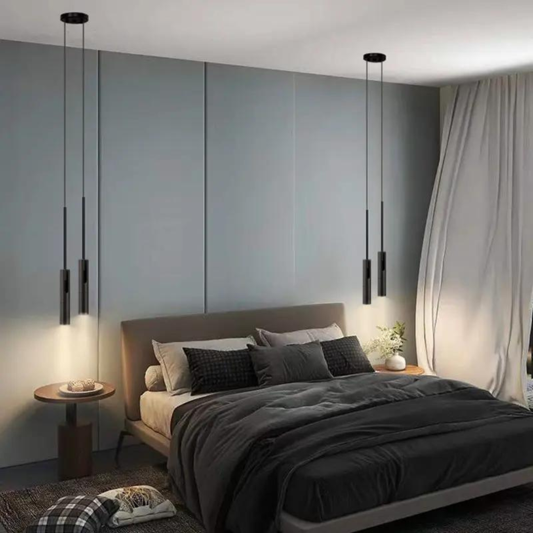 Elegant LED Pendant Lamp for Bedrooms