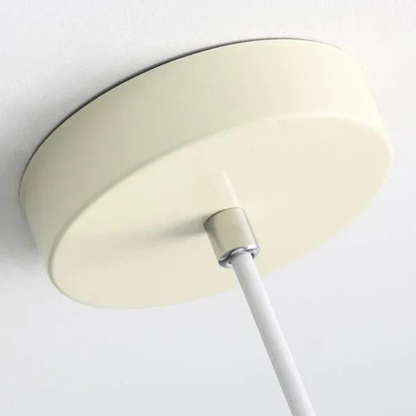 FlowerGlow Pendant - Cream Cottage Ceiling Lamp