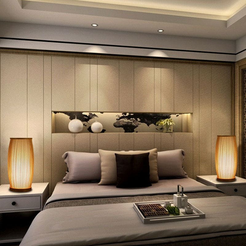 Bamboo Bright Table Lamp - Natural Bamboo Glow