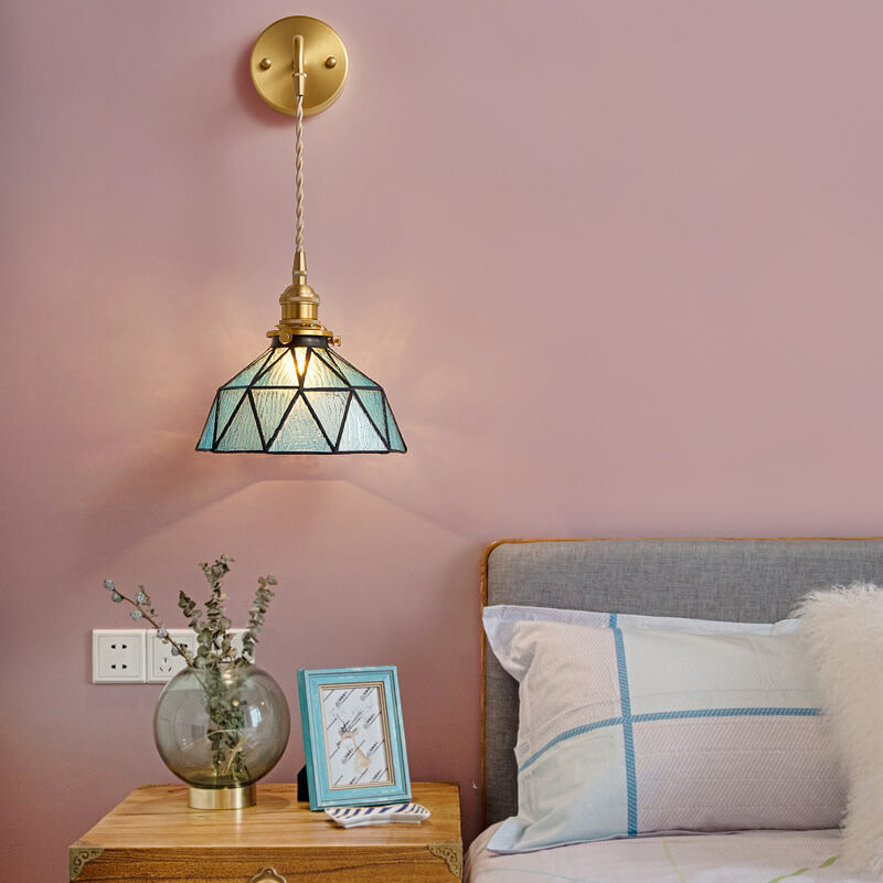 Aquarius Wall Lamp - Water-Ripple Glass