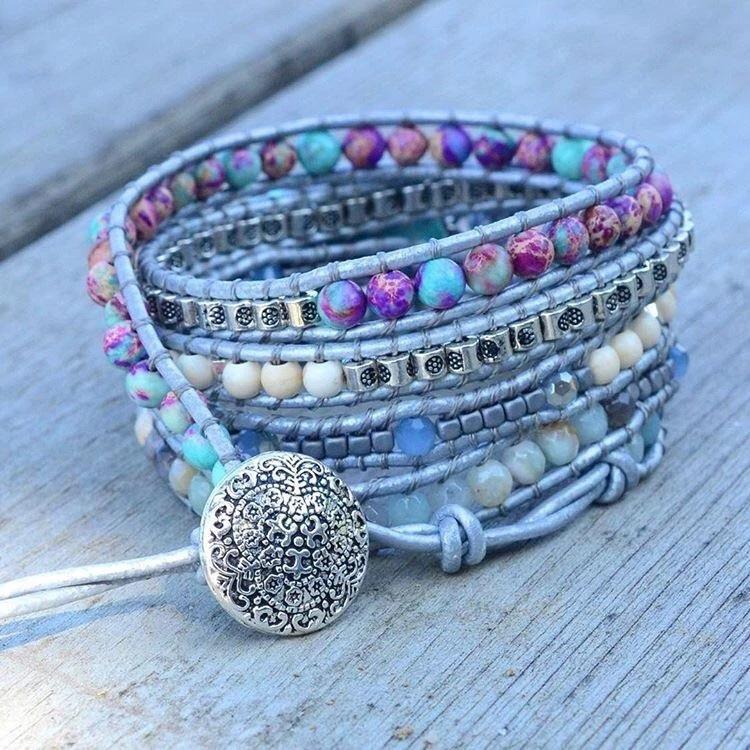 Selina - Turquoise Wrap Bracelet for Women