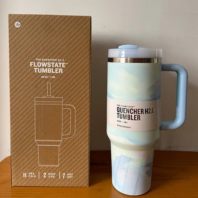 HydratePro Tumbler - 1180ml Insulated FlowState Bottle