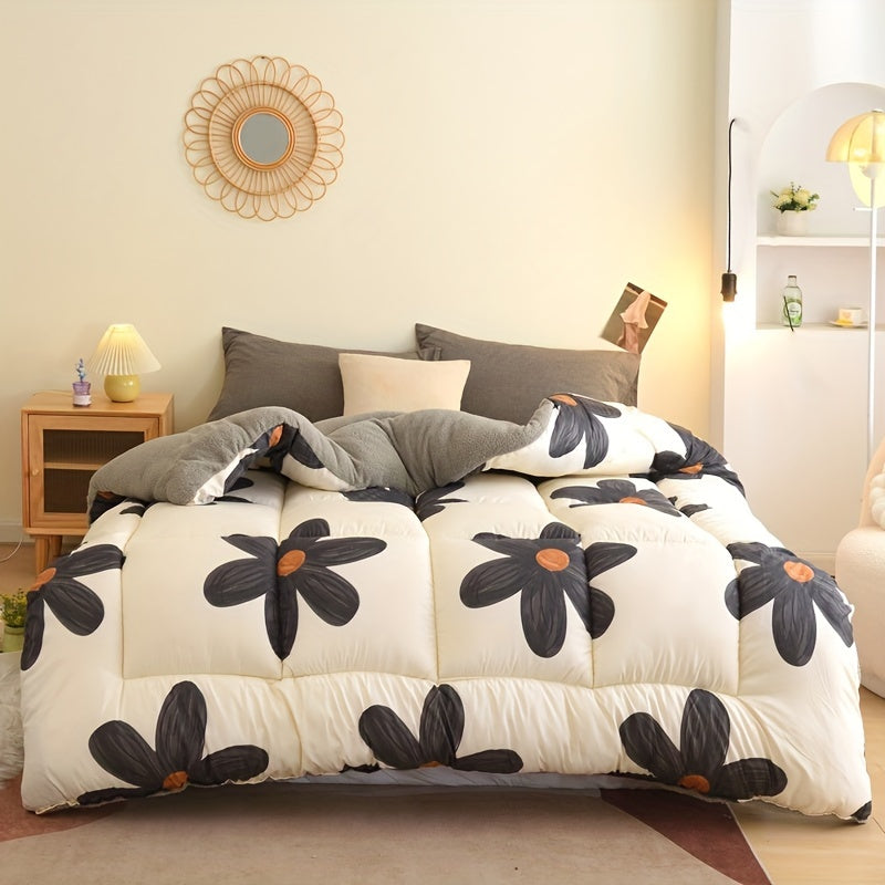 All-Season Geometric Duvet Insert - Comfort