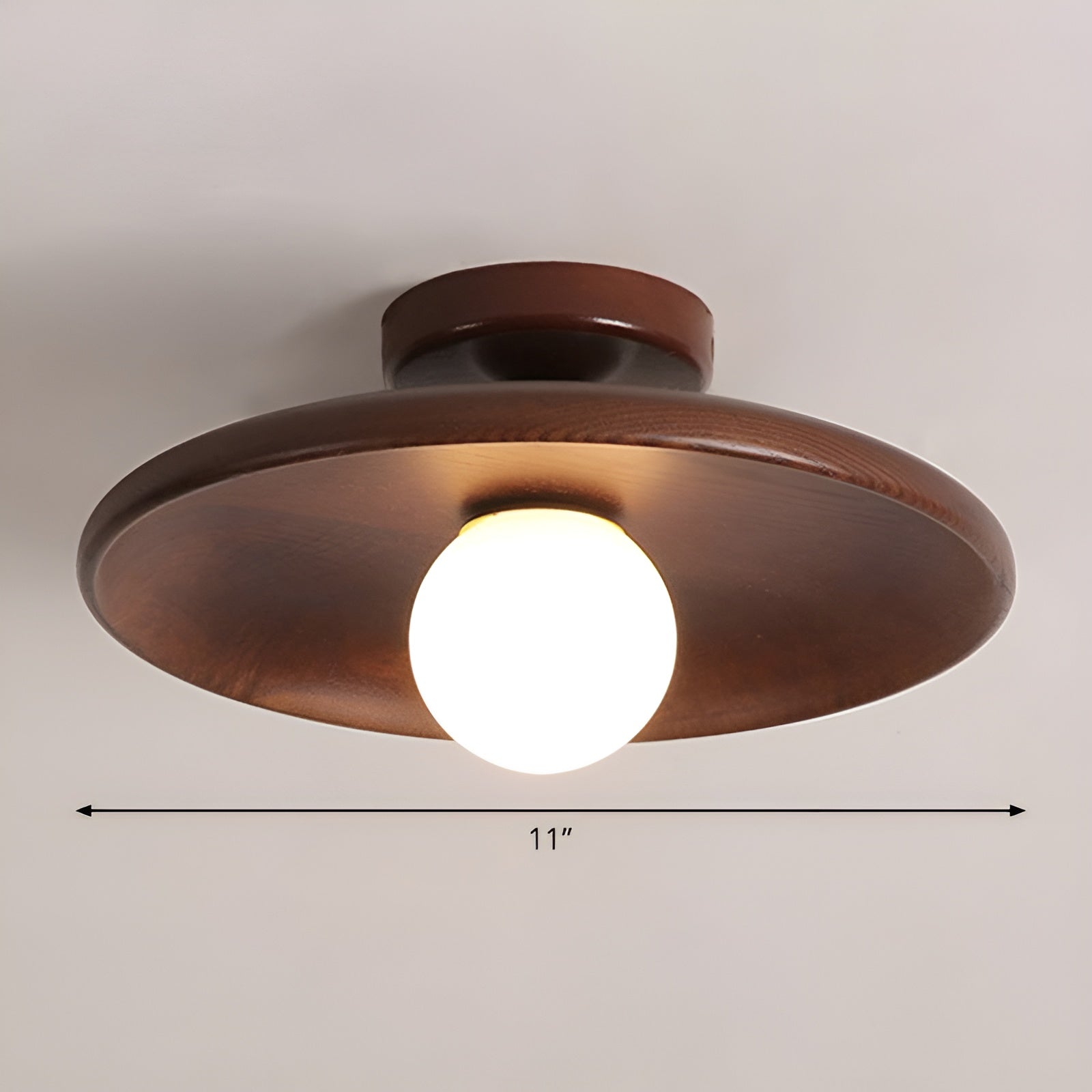 WoodBliss Wabi-Sabi Ceiling Lamp - Wabi-Sabi Wood Ceiling