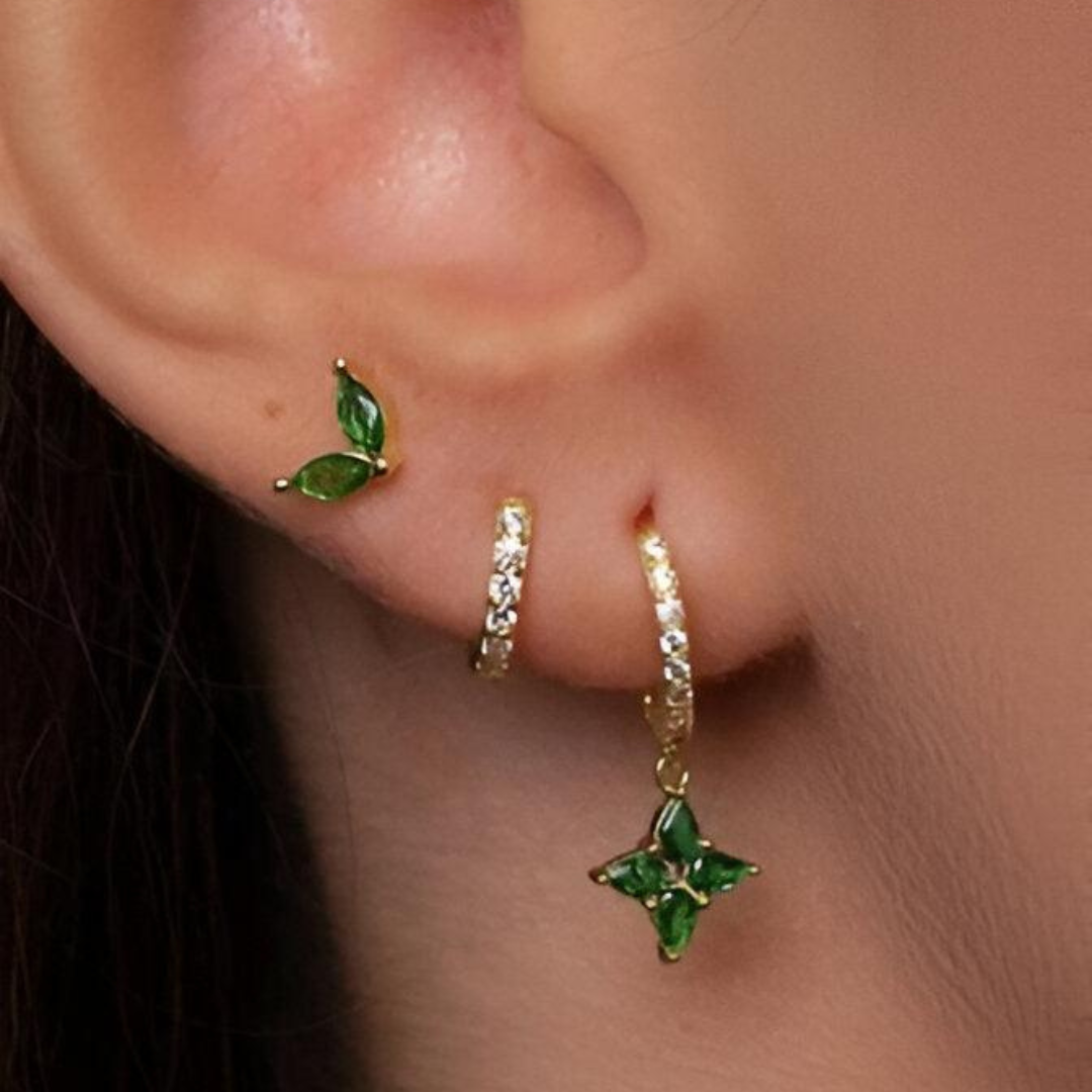 GoldGleam - Gold Earrings Set for Women
