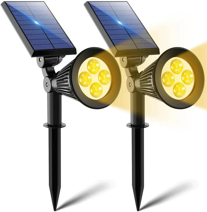 SunFlex - Adjustable Solar Spotlight for Gardens