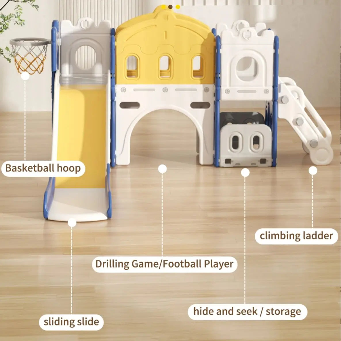 Mini Play Haven - Baby Swing and Slide Play Set