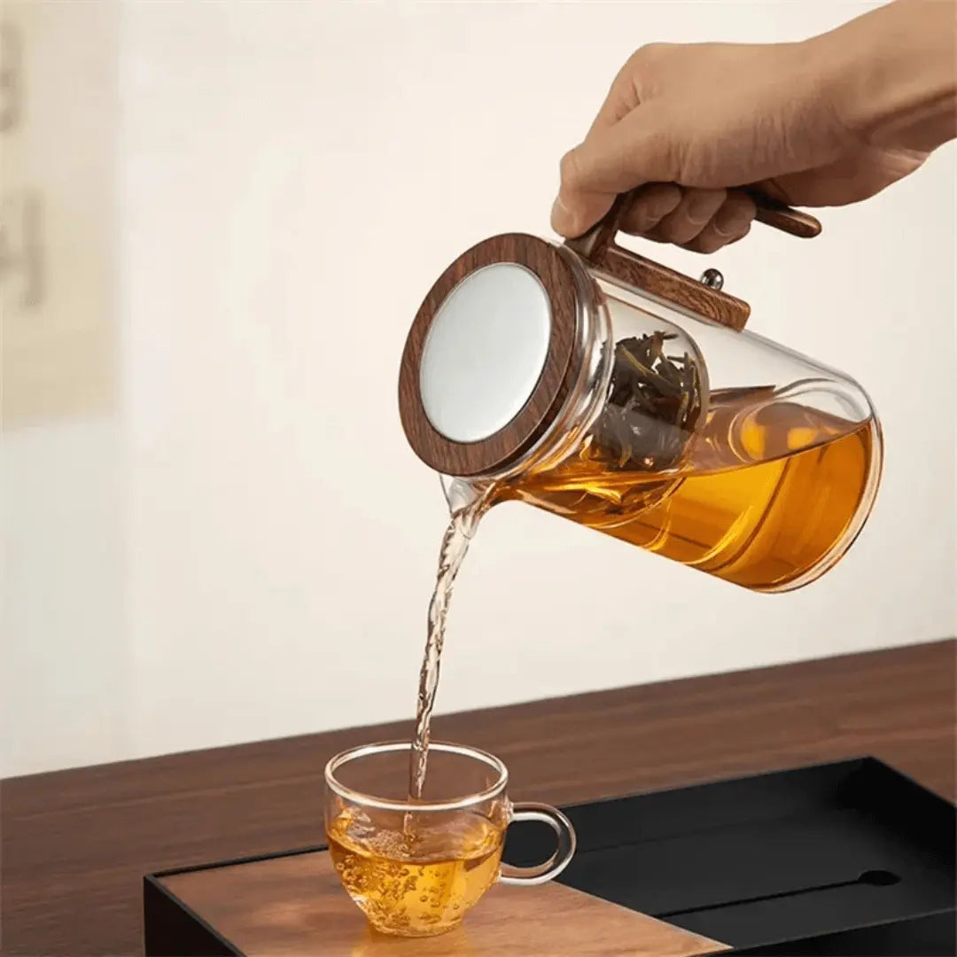 ClearBrew - Glass Teapot for Tea & Coffee