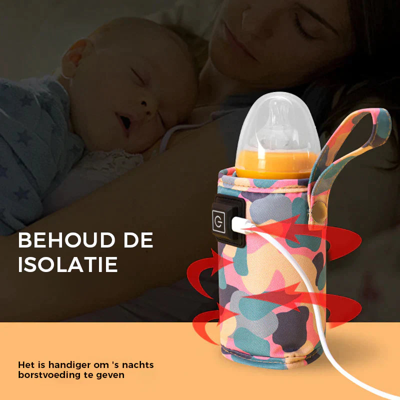 Portable USB Bottle Warmer - Travel Baby Milk Heater