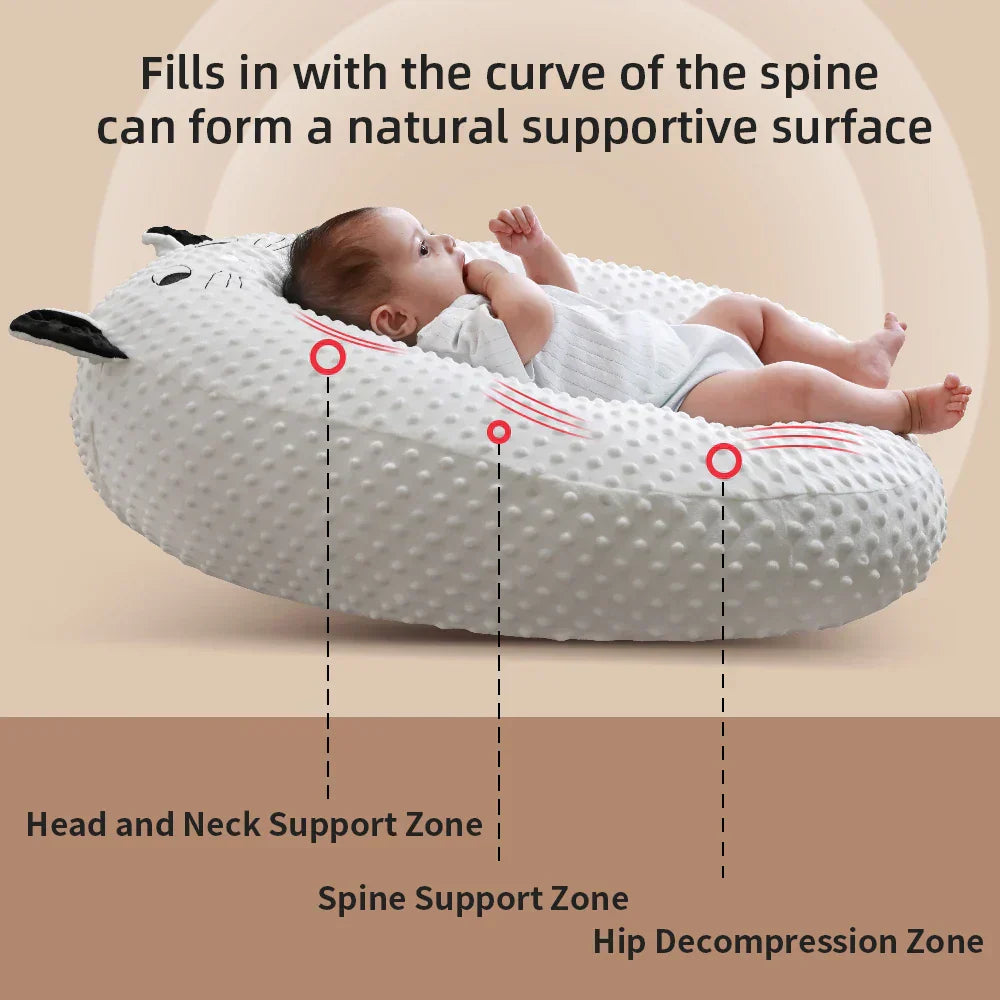 ComfyCuddle Nursing Pillow - Ergonomic Portable Breastfeeding Support