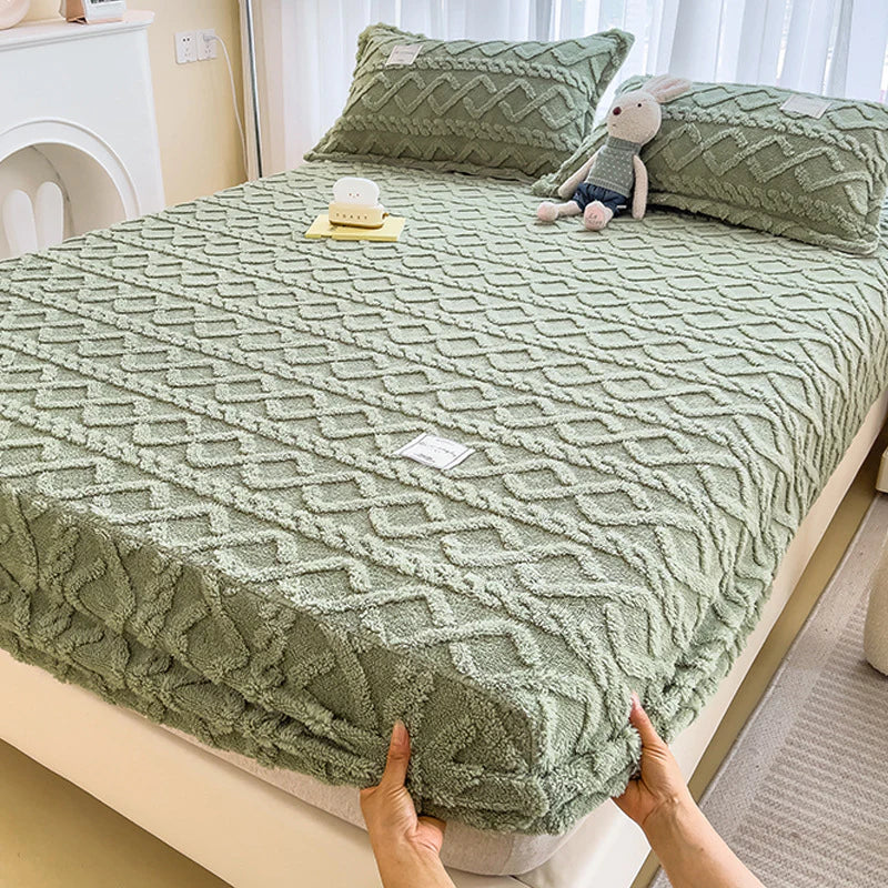 LuxeLoom Flannel Duvet - Warm Cozy Winter Bedding