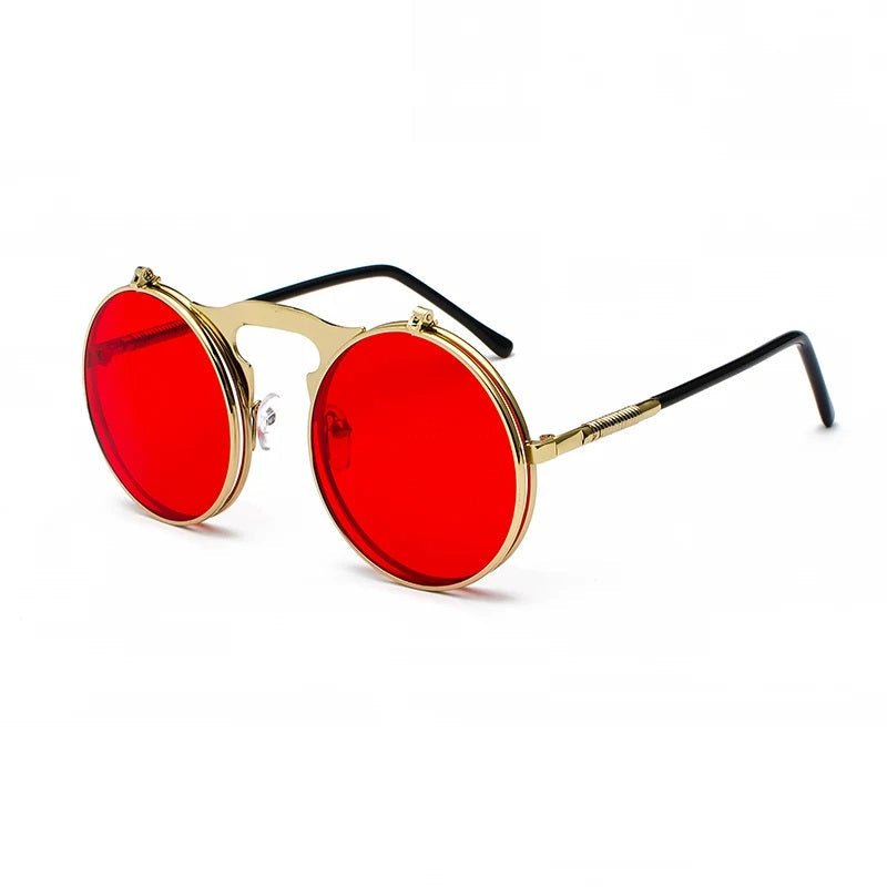 Bastiaan Shade - Unique Round Metal Sunglasses