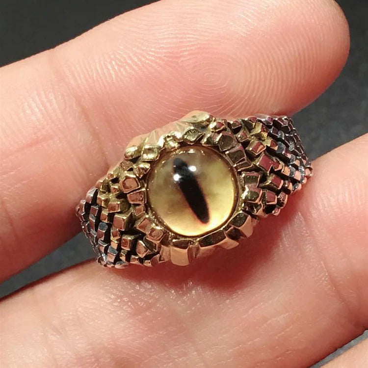 Damon - Adjustable Snake Demon Eye Ring