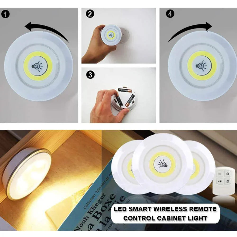 SmartGlow - Energy-Saving LED Lamp with Remote