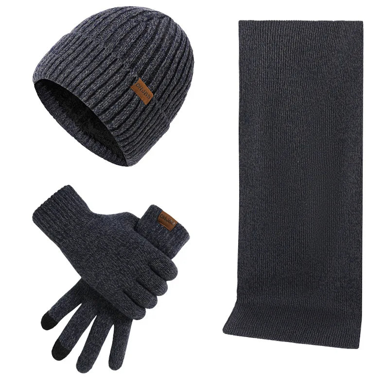 ArcticStyle - Beanie, Scarf & Gloves Set
