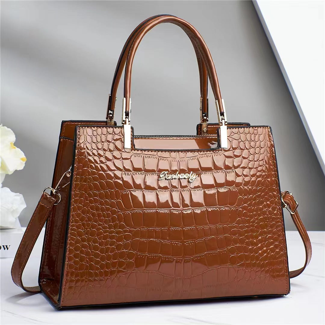 EliteGlam Bag - Elegant Faux Leather Handbag