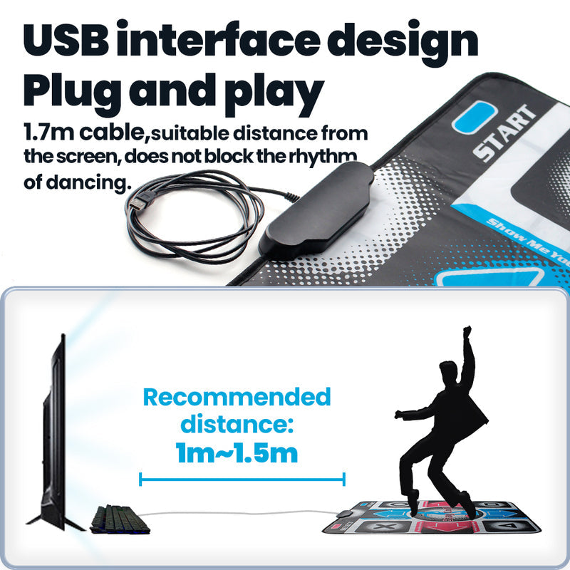 GroovePlay - Interactive Dance Mat for Home Fun