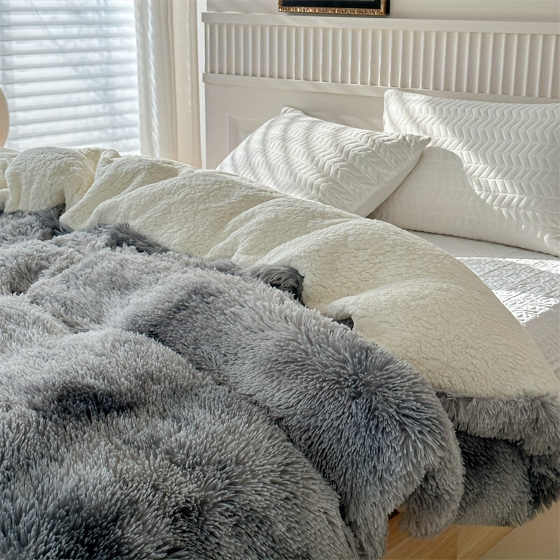 Thick Lambswool Blanket - Warm & Elegant