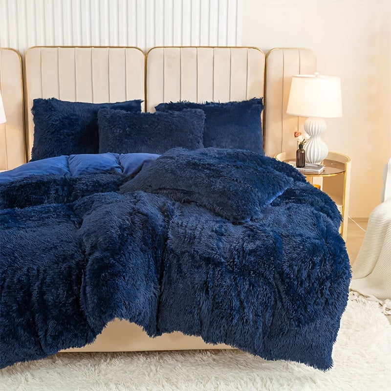 Ultra-Soft Plush Duvet Cover Set - Zipped