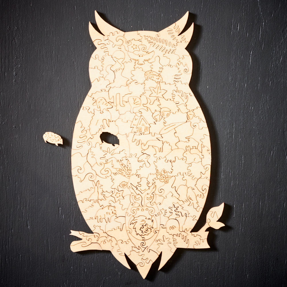 PuzzleCraft - Creative Wooden Animal Puzzles