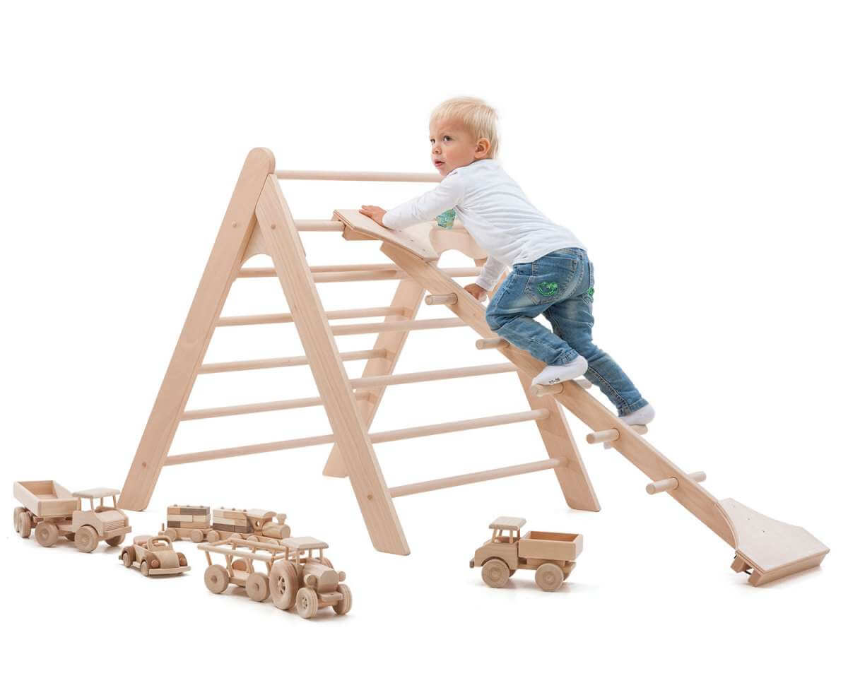 ClimbPlay Frame - Kids Climbing Frame with Beam