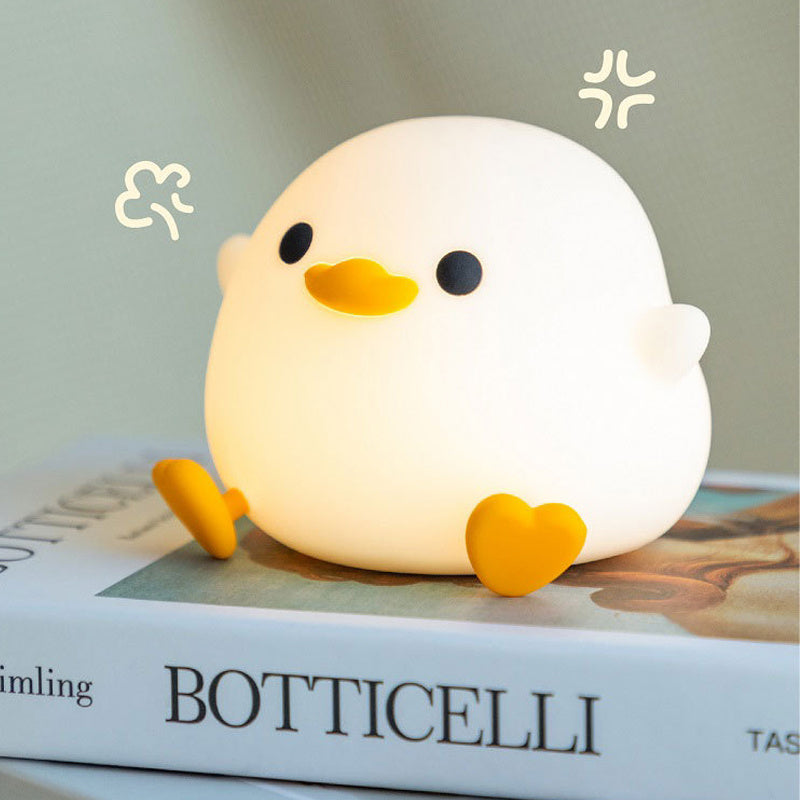 QuackGlow Charming Duck LED Night Light for Kids