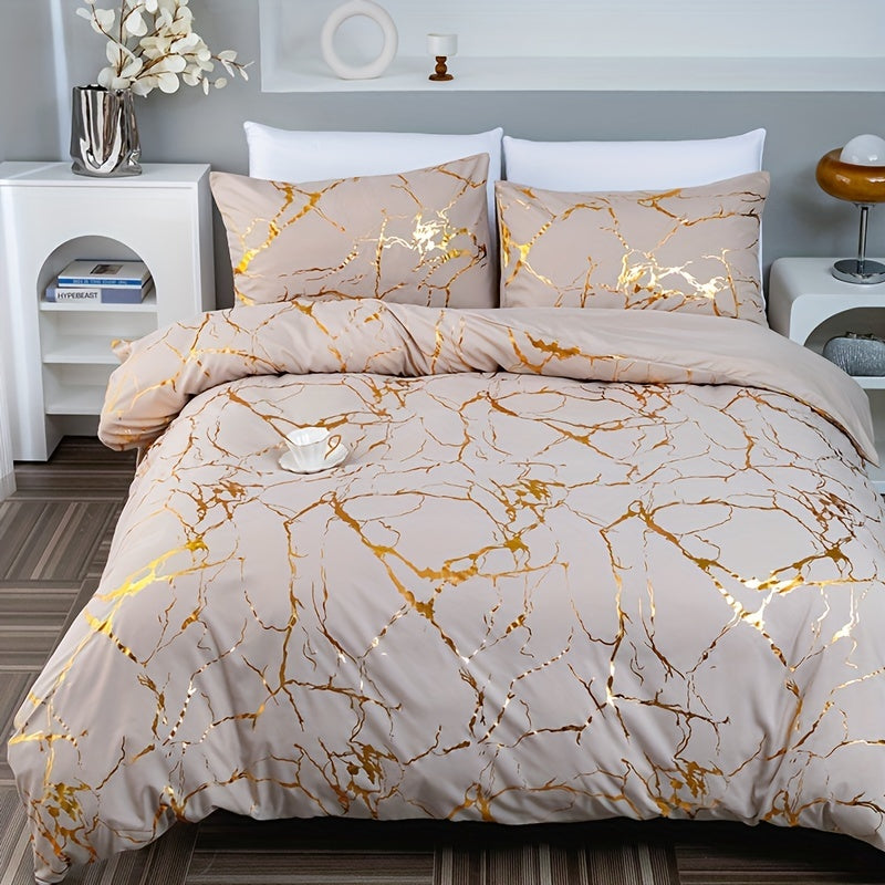 Silky Duvet Cover Set - Elegant & Comfortable