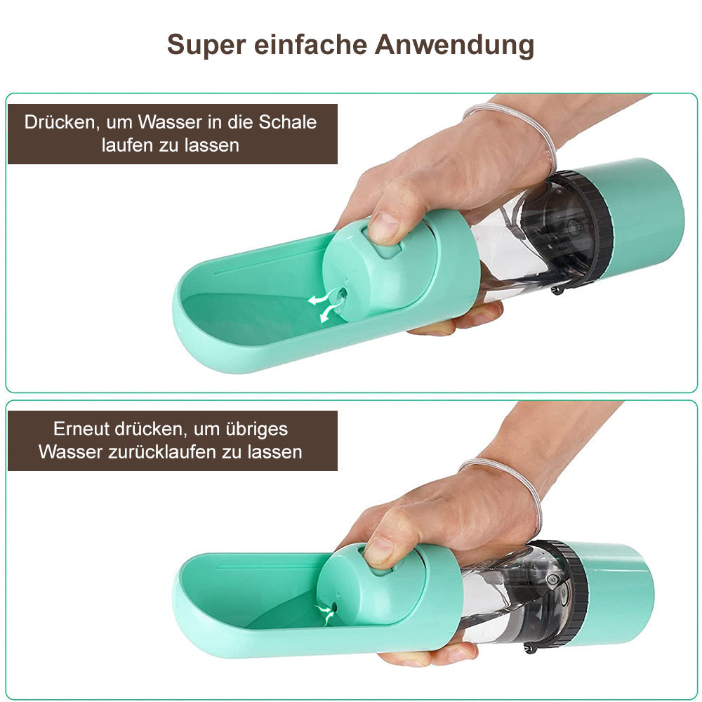 PawBuddy - 2-in-1 Dog Travel Water Cup