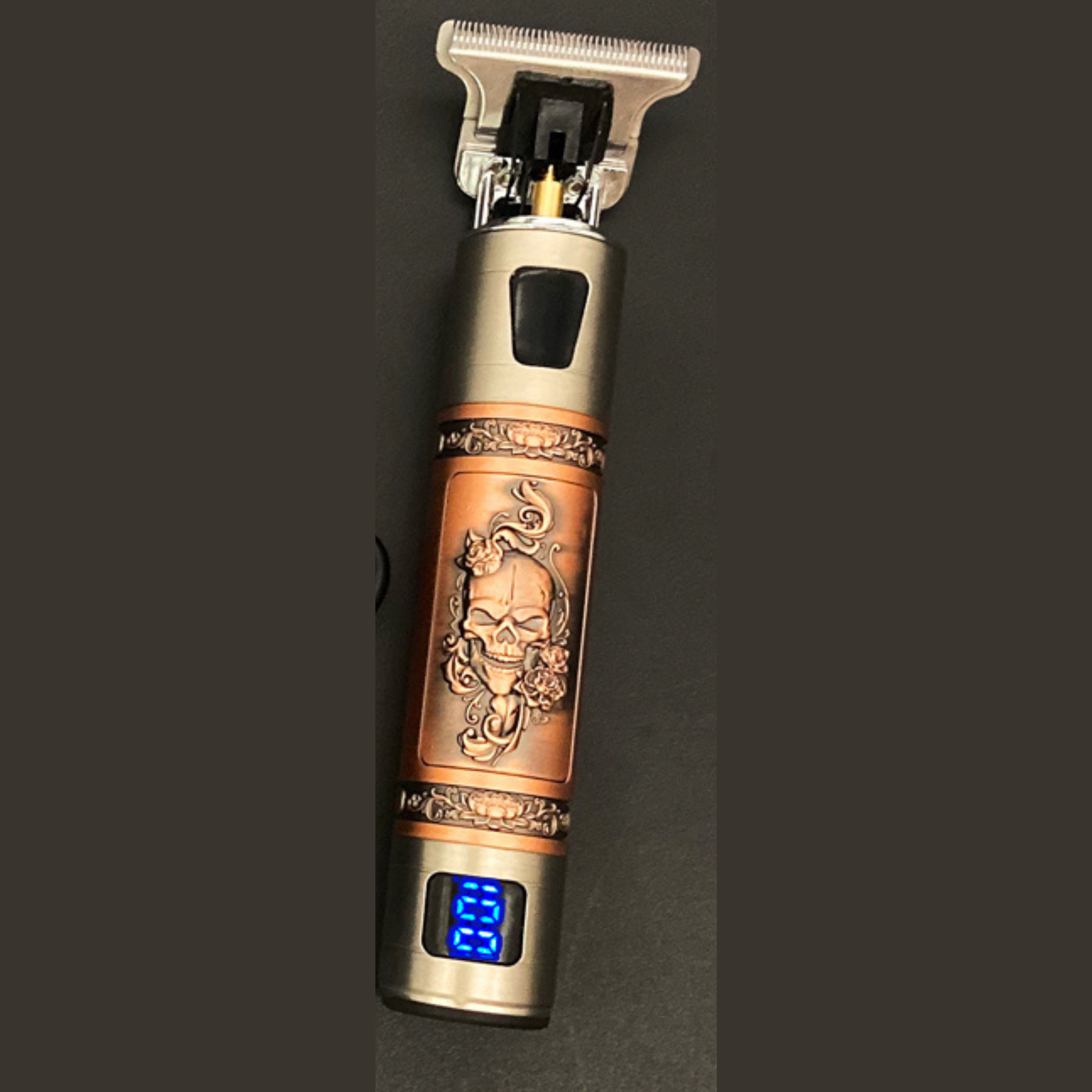 SkullTrim - Rechargeable Beard Trimmer with Guards