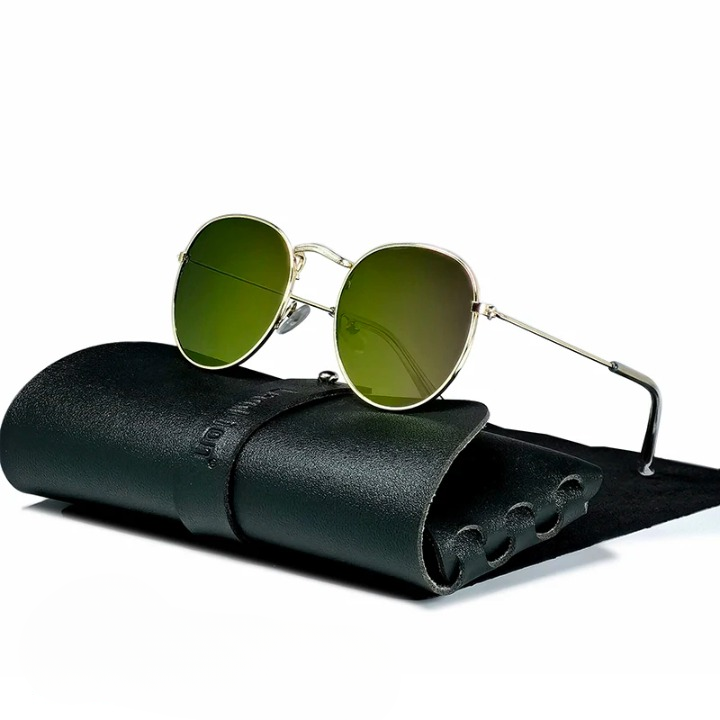 Nando Shade - Classic Round Retro Sunglasses