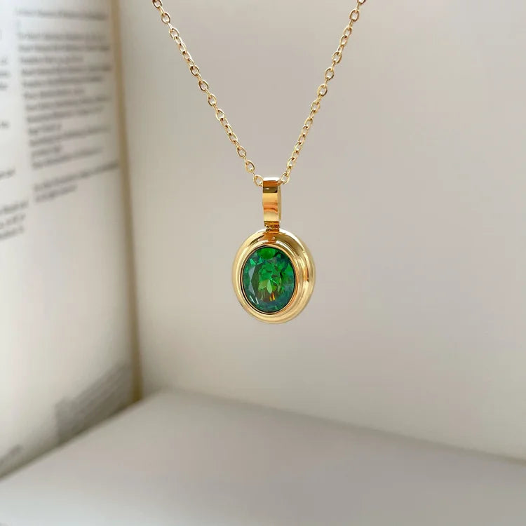 Celeste - Vintage Gemstone Necklace for Women
