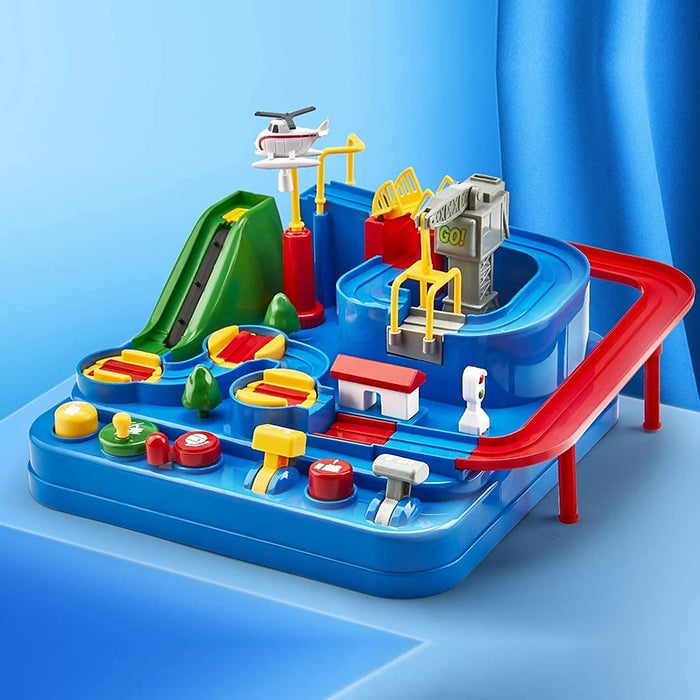 RescueTrack Adventure Set - Educational Toddler Activity Track
