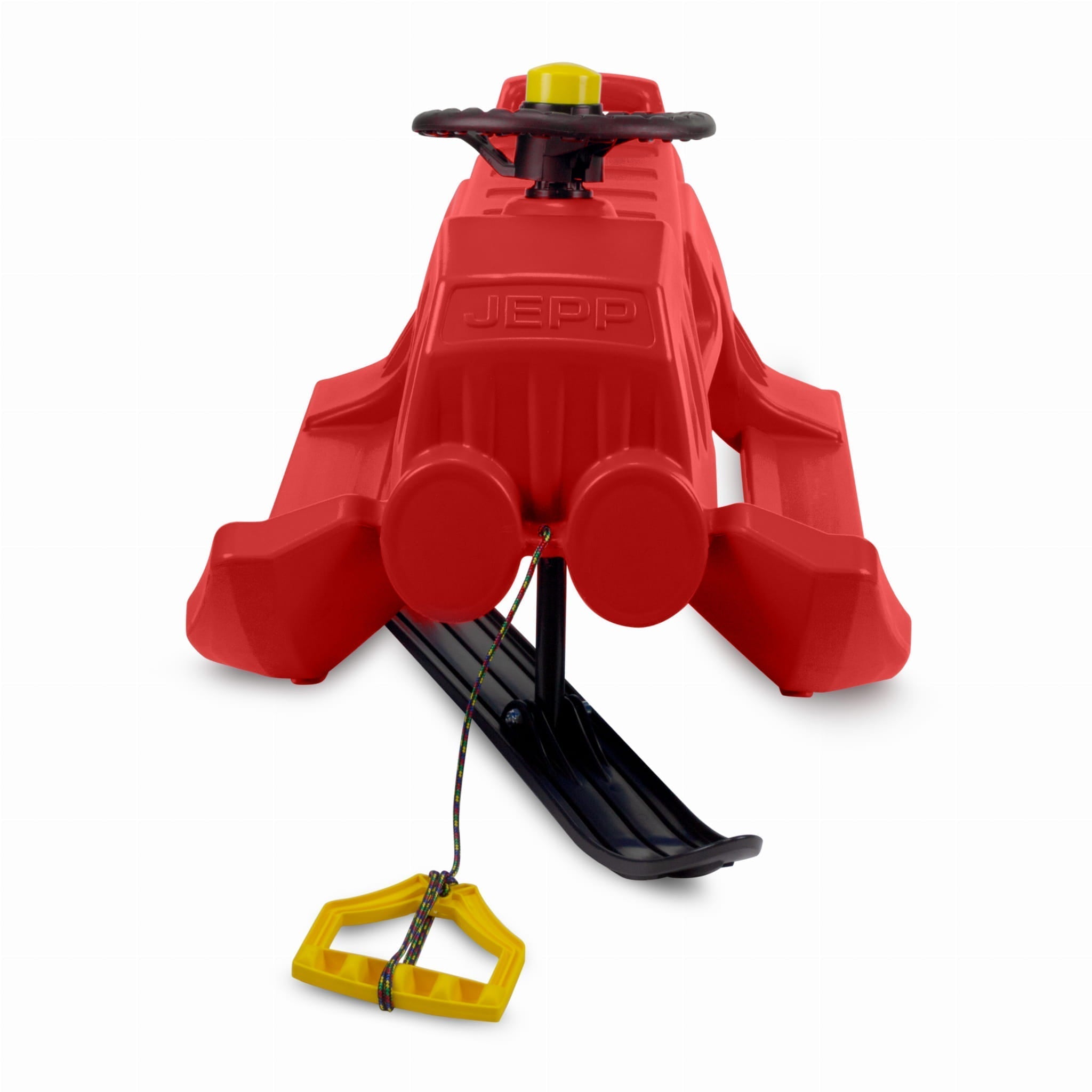 SnowGlide - Lightweight Red Kids Sledge with Steering