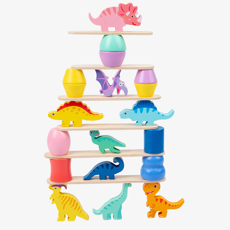DinoStack Game - Creative Dinosaur Stacking Game for Kids