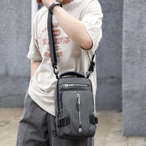 SecureNylon - Waterproof Anti-Theft Shoulder Bag
