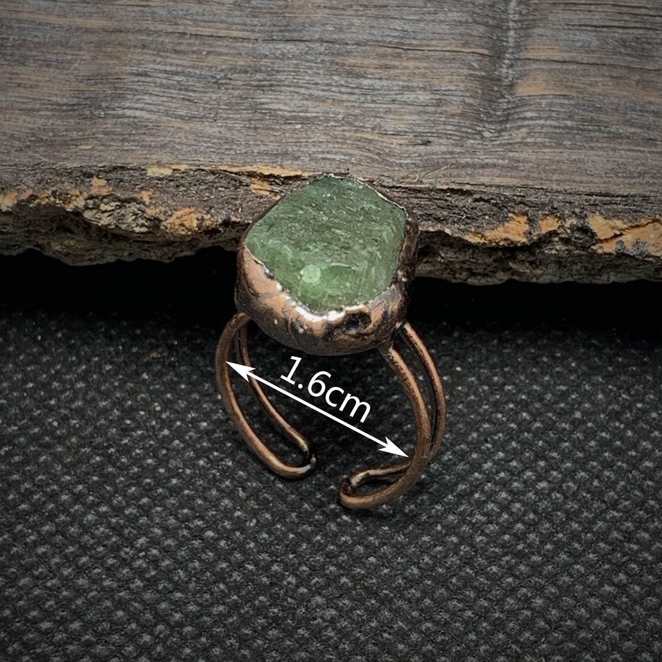 Selina - Natural Raw Birthstone Ring for Women