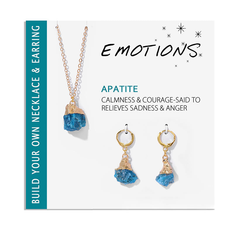 Elara - Crystal Necklace & Earrings Set for Women