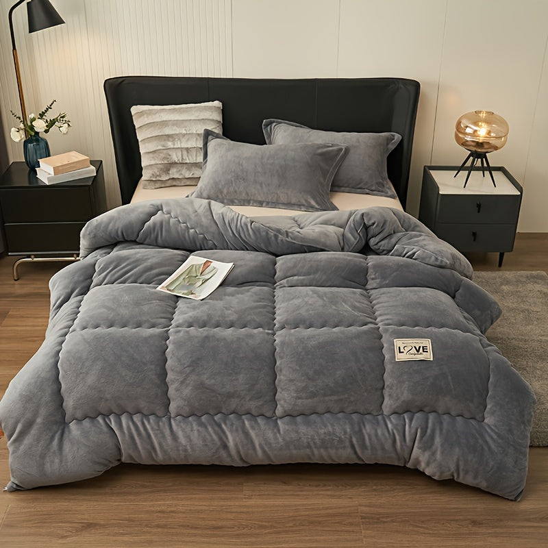 Milk Fleece Winter Duvet - Optimal Comfort